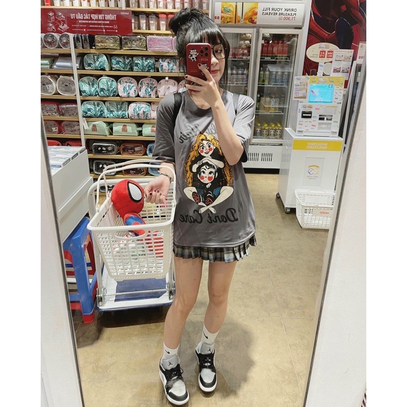 [Mã SKAMA06 giảm 8% tối đa 50K đơn 250K] ÁO PHÔNG ZR CURLY HAIR DISNEY FORM SUÔNG DỄ THƯƠNG | BigBuy360 - bigbuy360.vn