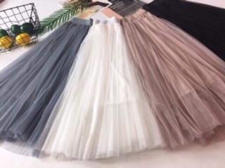 Chân váy tutu QC 3 lớp