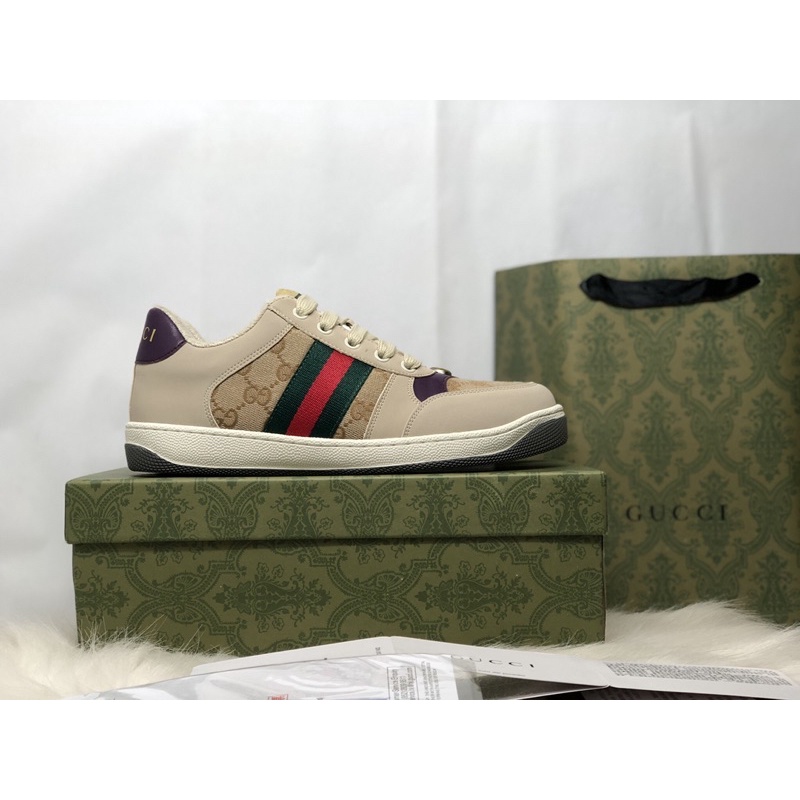 GIÀY CAO CẤP TẶNG HỘP BẢO VỆ SƠN TÙNG XÁM TÍM 01