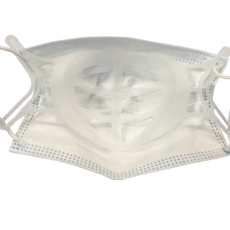 Giá đỡ khẩu trang silicon/ nhựa PE cao cấp chống lem son, hấp hơi khi đeo kính | BigBuy360 - bigbuy360.vn