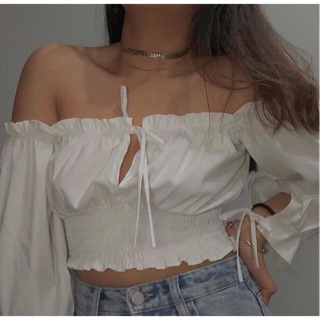 Áo Croptop Thắt Dây