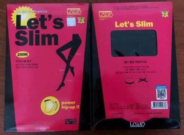 Quần tất thon gọn chân Let's Slim