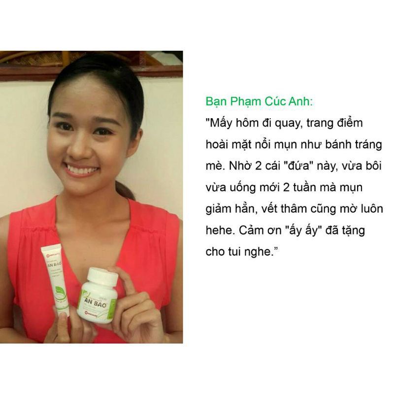 VIÊN UỐNG AN BẢO hộp 30 viên