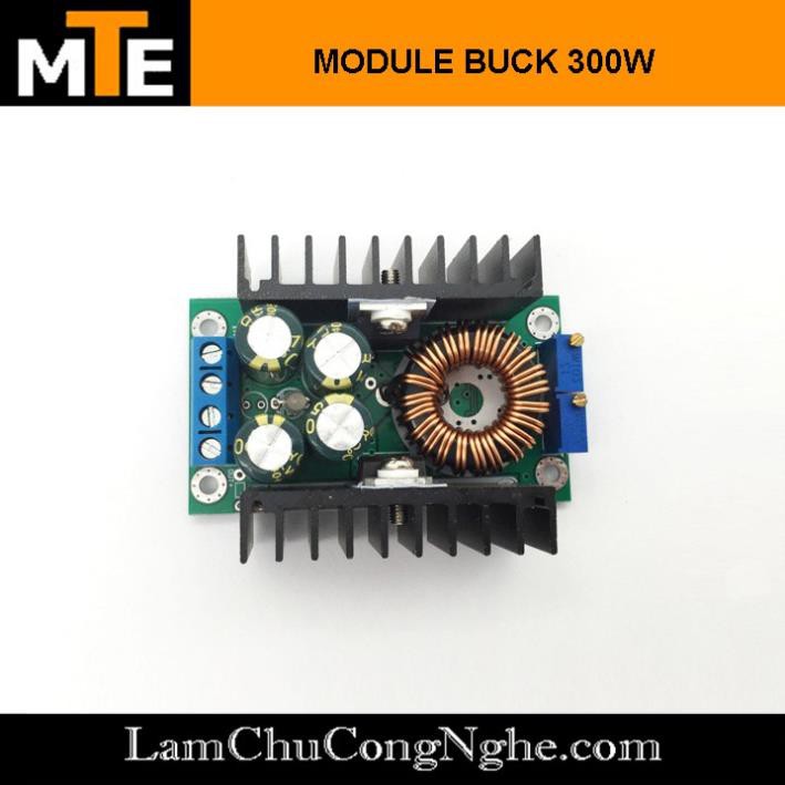 Mới! Mạch hạ áp DC DC 300W từ 5 - 40v xuống 1,2V - 35V - Module buck 12A