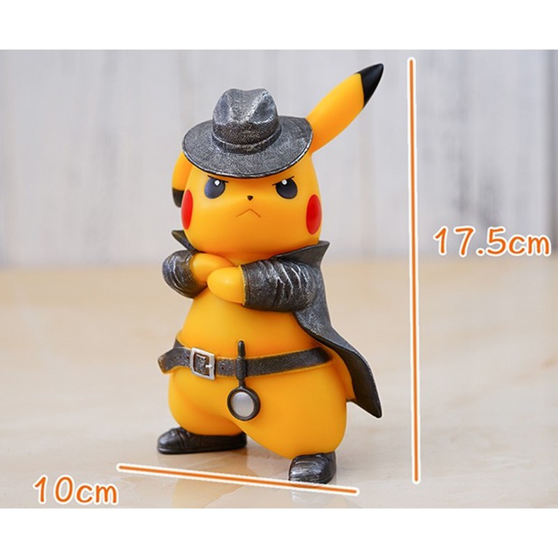 Mô hình đồ chơi nhân vật Deadpool Pikachu bằng nhựa PVC cao cấp