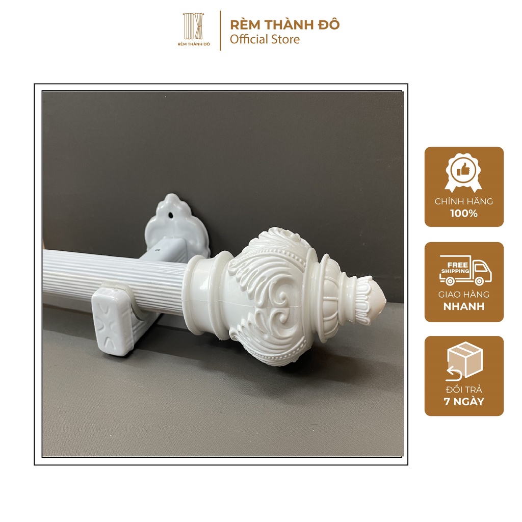 Trụ đỡ rèm, chân rèm hàng loại 1