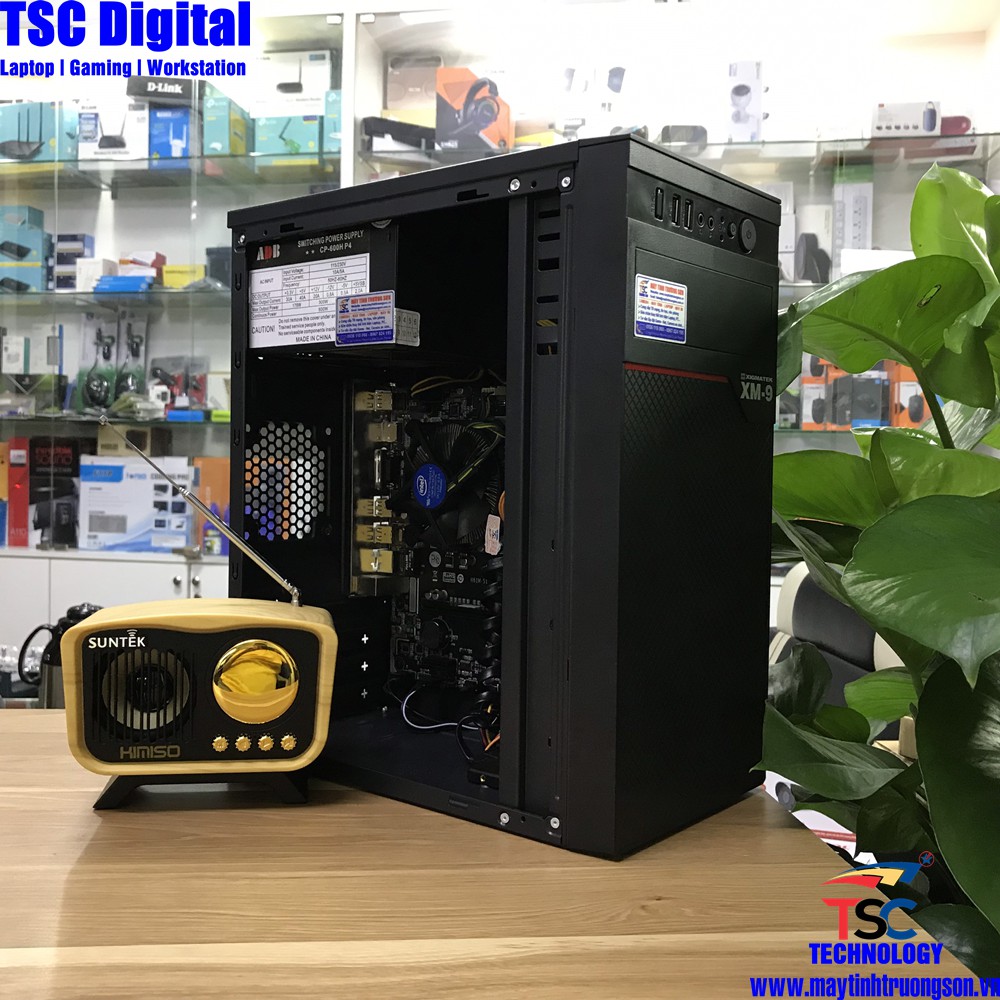 Case Máy Tính Core i3-2100/ 4Gb/ Mainboard H61 | Ứng Dụng Văn Phòng, Học Tập, Giải Trí, Chơi Game Nhẹ