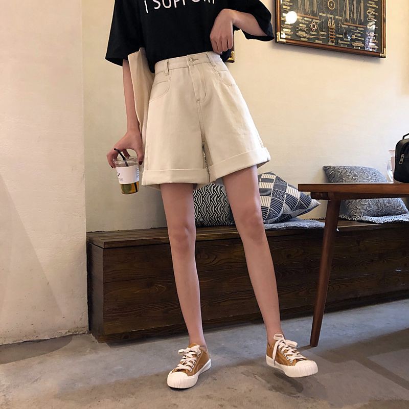[Size S] Quần shorts jean nữ lưng cao Ulzzang QNJ44