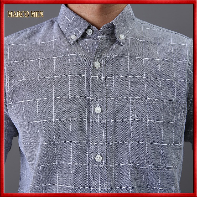 [HÀNG CAO CẤP] Áo sơ mi nam dài tay kẻ caro dáng Regular fit vải oxford thấm hút mồ hôi chống nhăn | BigBuy360 - bigbuy360.vn