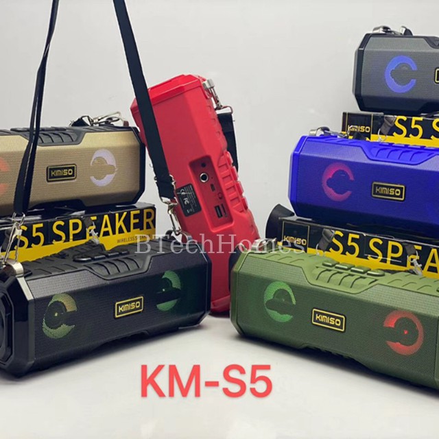 Loa Bluetooth KIMISO KM-S5🔥BÁN CHẠY🔥 Loa Hát Karaoke Kết Nối Điện Thoại Máy Tính