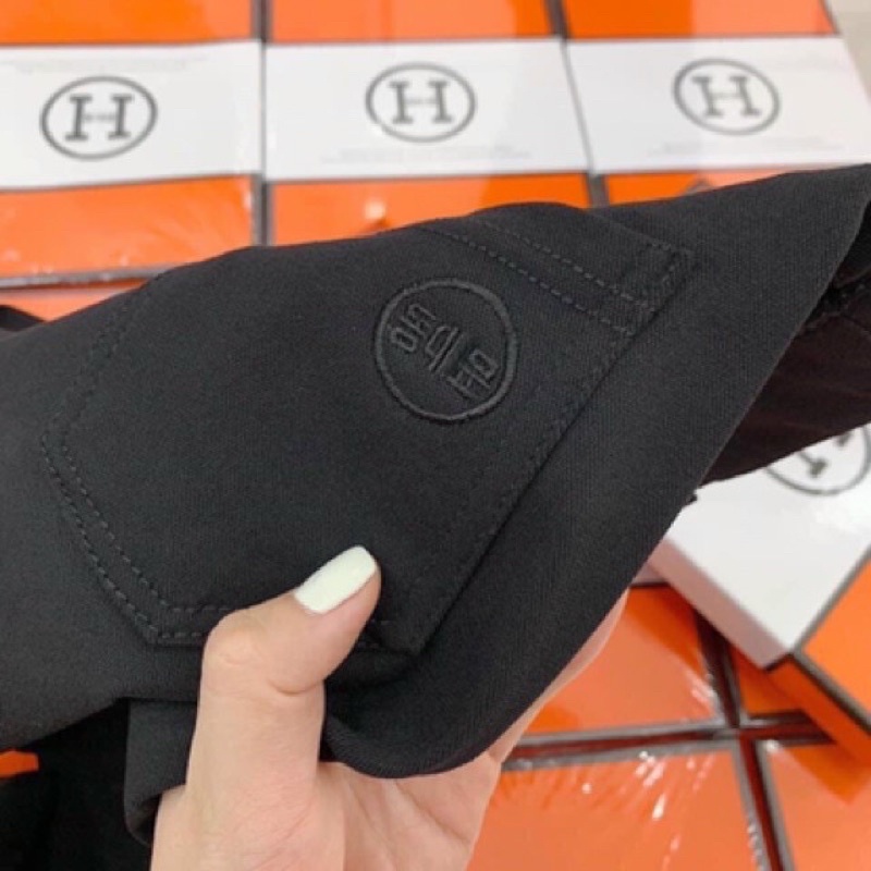 Quần legging hàn quốc vải umi đẹp co giãn  4 chiều