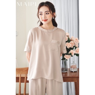 Bộ Lụa mặc nhà YOKO chất liệu lụa mềm mại by MAIPI