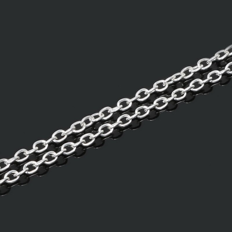 Beadia Dây xích Beadia bằng kim loại mạ sắt chất lượng cao dùng làm dây chuyền DIY