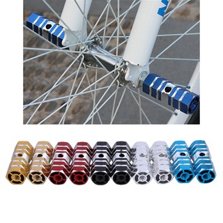 Set 2 thanh gác chân bằng nhôm chuyên dụng cho xe đạp BMX