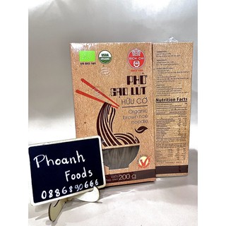 Phở Gạo Lứt Hữu Cơ Bích Chi