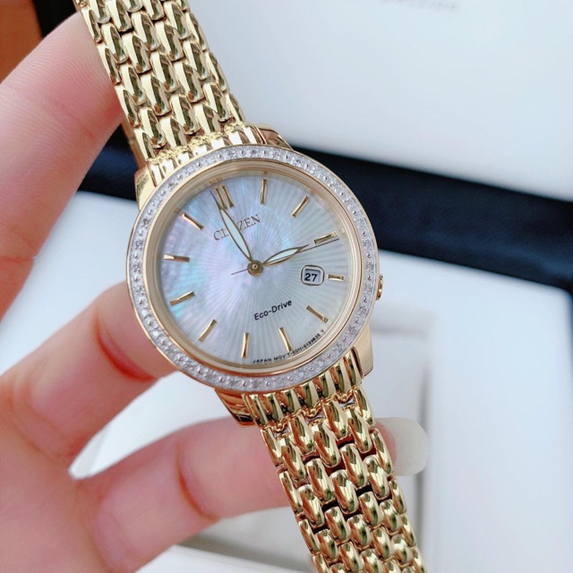 Đồng hồ nữ Eco-Drive Ươmen’s CM5005