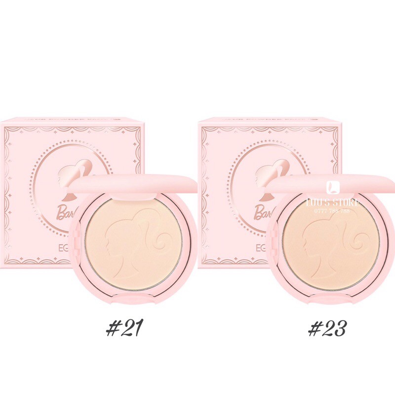 Phấn Phủ Nén Eglips x Barbie Blur Powder Pact