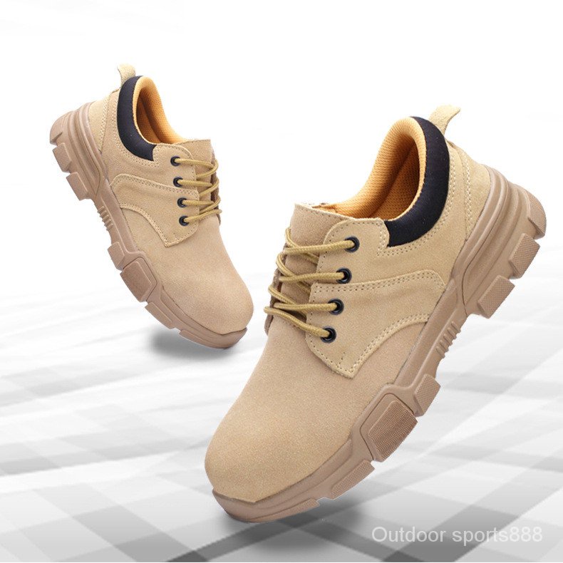 Casual Safety Shoes Anti-smashing Anti-puncture Work Shoes Men's Casual Sneakers