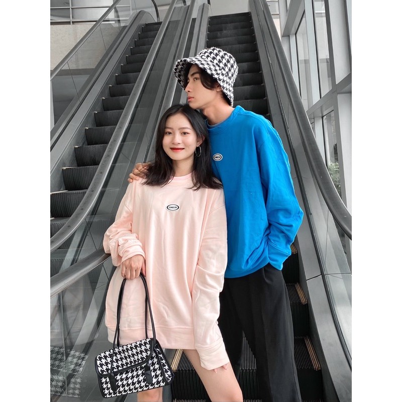 [LOCAL BRAND]  Áo Sweater Logo ❤️CINDER❤️ - Áo Hoodie Nỉ Trơn Unisex streetwear form rộng 9 Màu 💙💙 | BigBuy360 - bigbuy360.vn