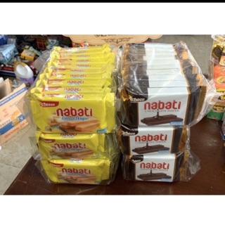 Bánh Xốp Nabaty Vị Phô Mai 1 Thùng (12 bịch x 10goi )