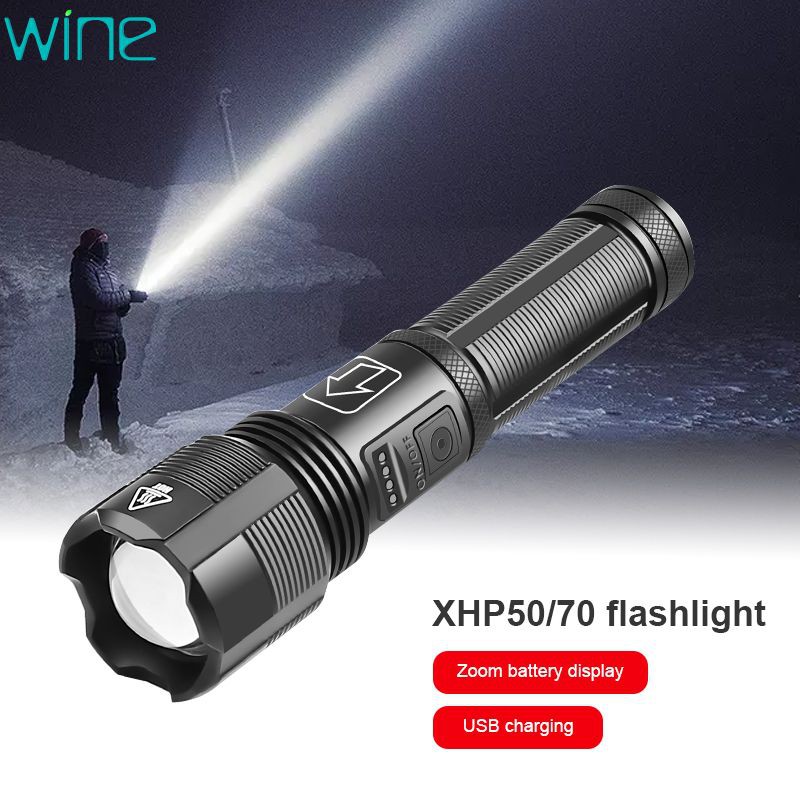 Đèn Pin Xhp50 / Xhp70 Đa Năng Tiện Dụng Chất Lượng Cao | BigBuy360 - bigbuy360.vn