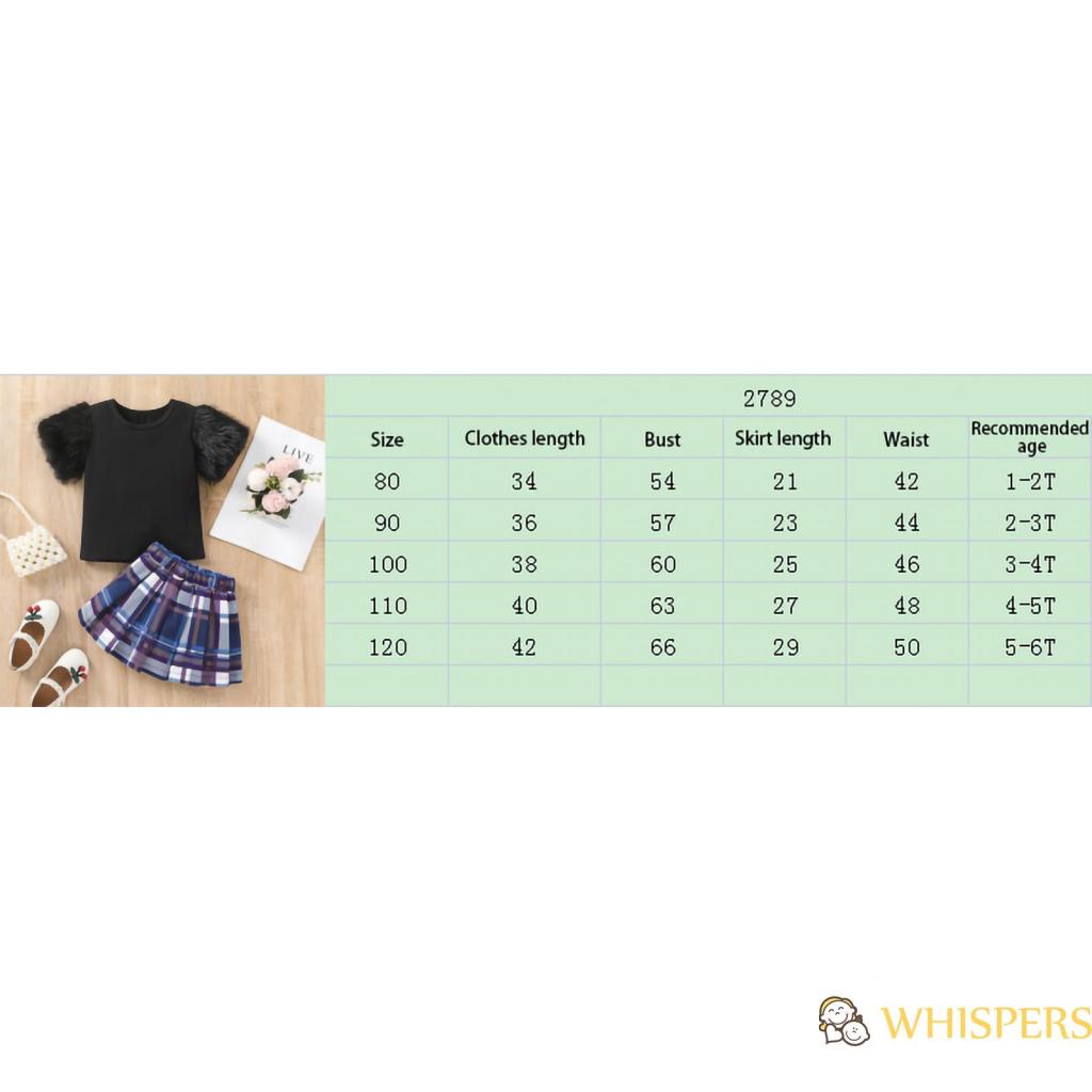 Set Áo Thun Ngắn Tay + Chân Váy Mini 2 Dây Thời Trang Cho Bé Gái
