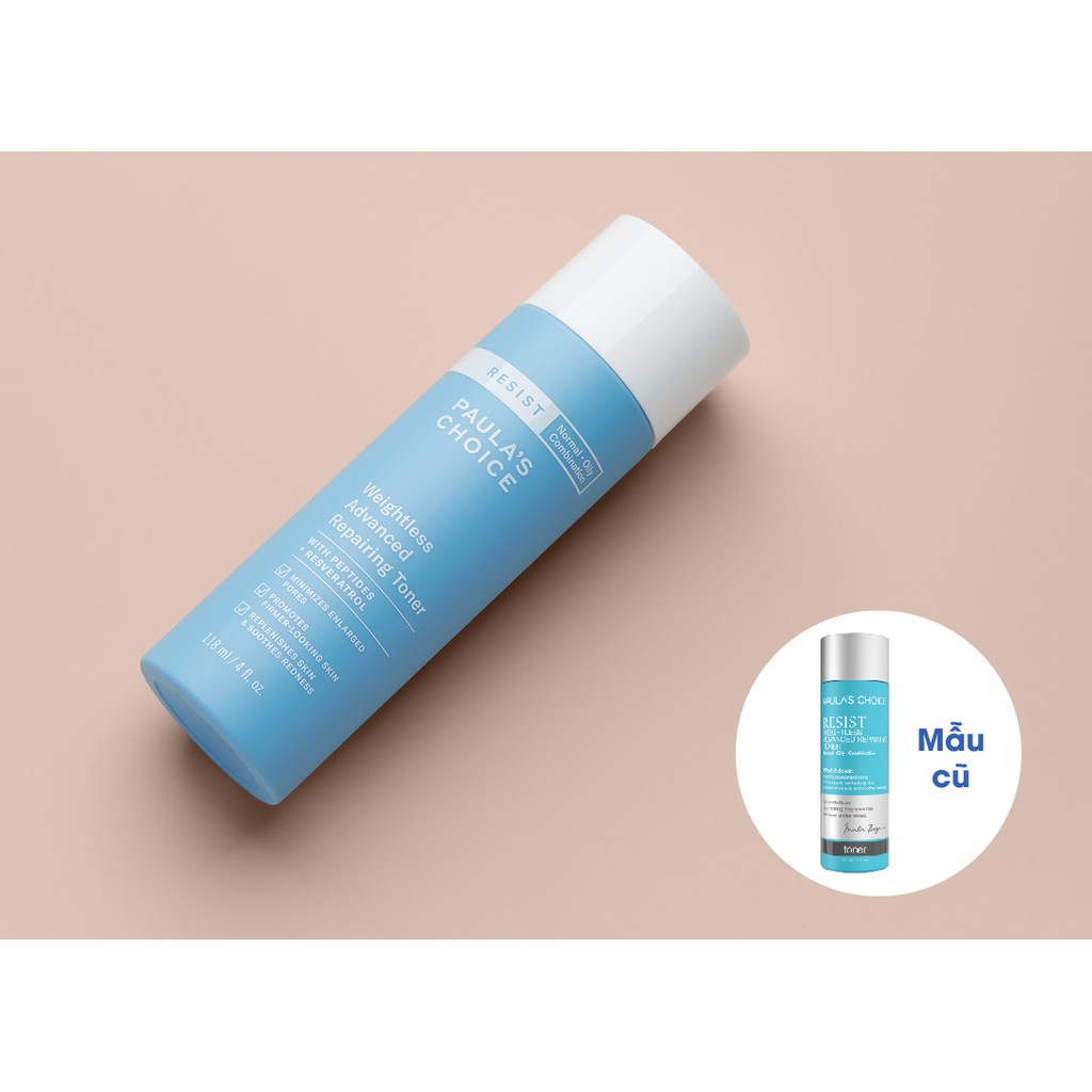 Nước Cân Bằng Da Paula's Choice Resist Weightless Advanced Repairing Toner (118mL)