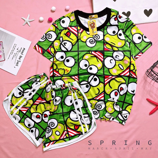 Đồ bộ cotton thun lạnh mặc nhà