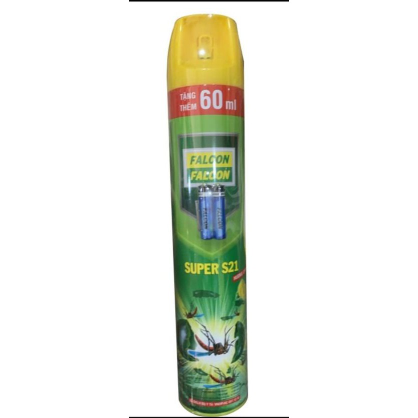 CHAI XỊT MUỖI FACON SUPER S21 660ML.