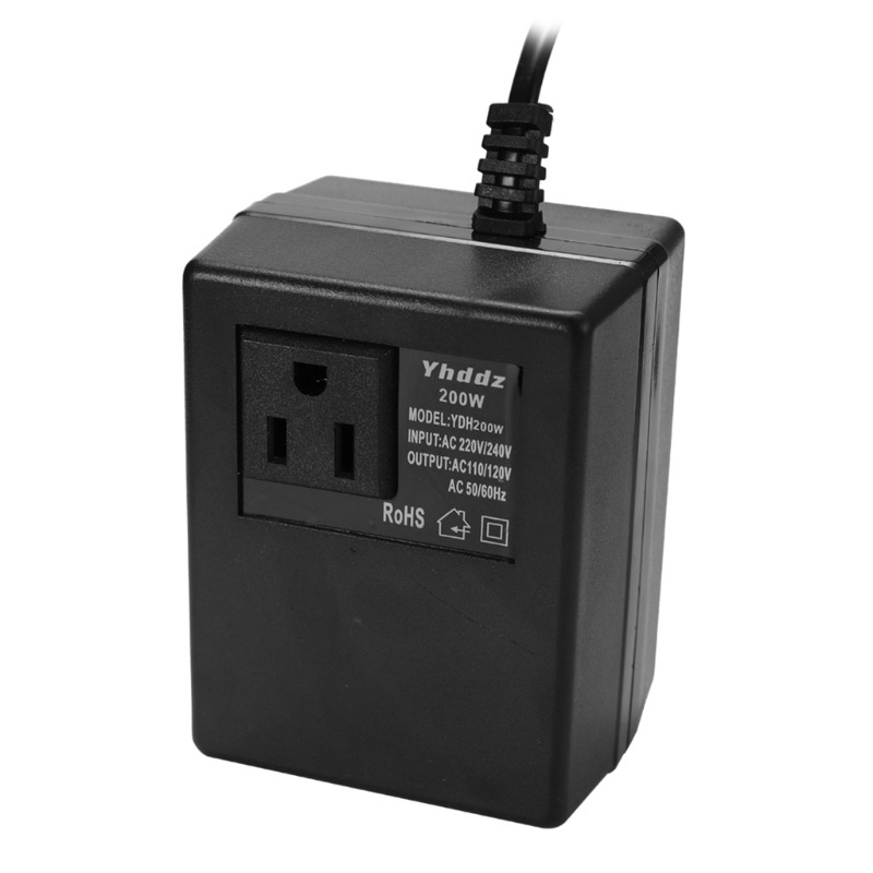 Thiết Bị Chuyển Đổi Điện Áp 200W 230V Sang 110V 3 Pin