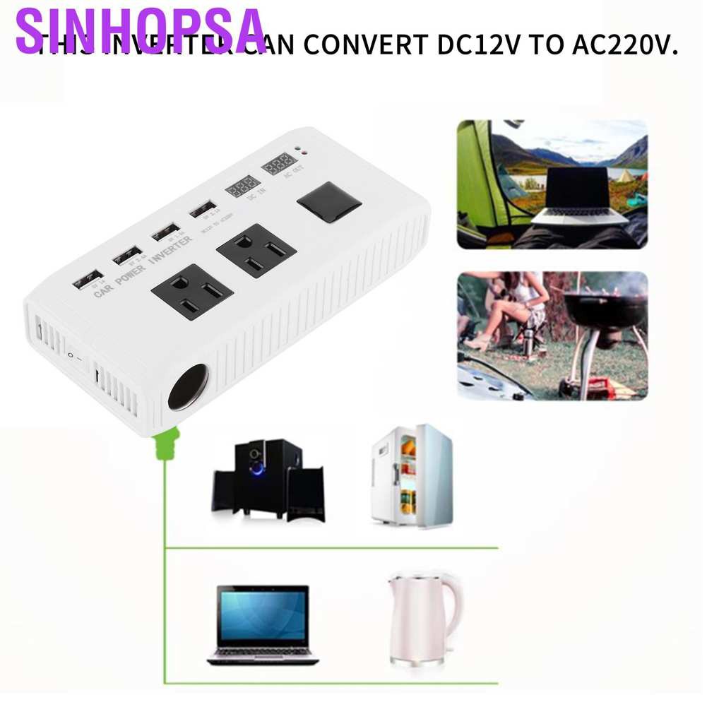 Bộ Biến Áp Sinhopsa 2000w Dc 12v Sang Ac 220v 220v