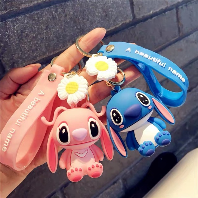 Móc khoá cặp hình Stitch