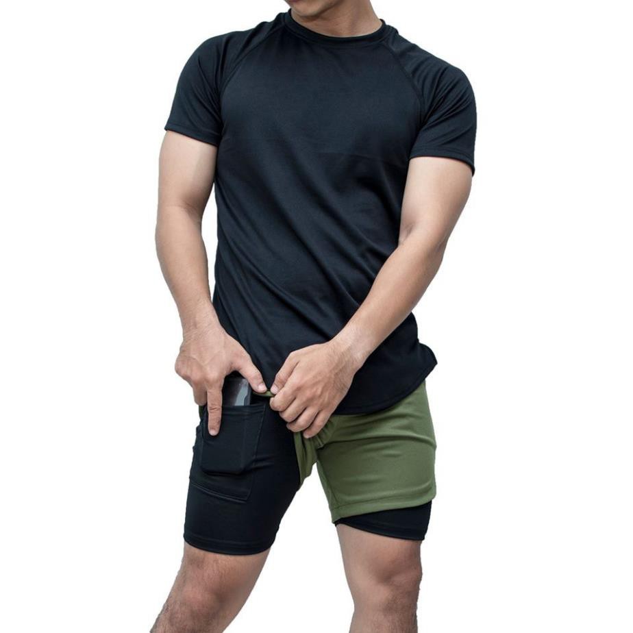 XẢ XẢ HOT . Bộ Quần + Áo Tập Gym Nam 2 Lớp - Quần Áo Thể Thao 2 Lớp , ⇤ . ❚❚ : ' : ' : ! ? * . ' ! ' !