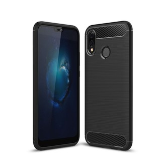 Ốp lưng chống sốc huawei nova 3e vân sợi carbon rugger armor