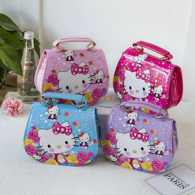 💖[ hàng QC loại đẹp ] túi xách mèo kitty cho bé / túi xách cho bé / túi cho bé / túi mèo kitty ( sale giá gốc )