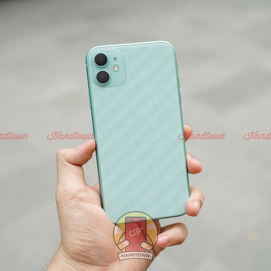Miếng dán lưng cacbon Iphone 11 / Iphone 11 Pro / Iphone 11 Pro Max