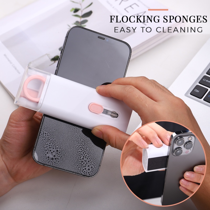 Bộ Dụng Cụ Vệ Sinh Bàn Phím Mềm Mại 6 Trong 1 Đa Năng