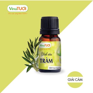 Tinh Dầu Tràm Gió Nguyên Chất Nguyên Chất Vina Tươi 10 ml - Chống Cảm Cho Bé