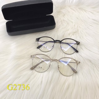 Kính mắt gọng nhựa dẻo mắt thời trang - g2736