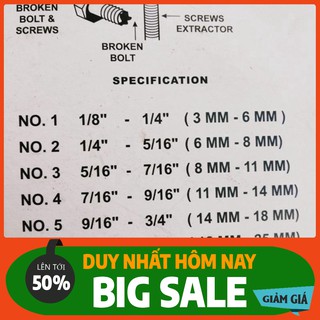 [HÀNG CHÍNH HÃNG] [ ẢNH THẬT]    Nhổ Ốc Gẫy 6 chiếc Licota  [CHO KHÁCH XEM HÀNG]