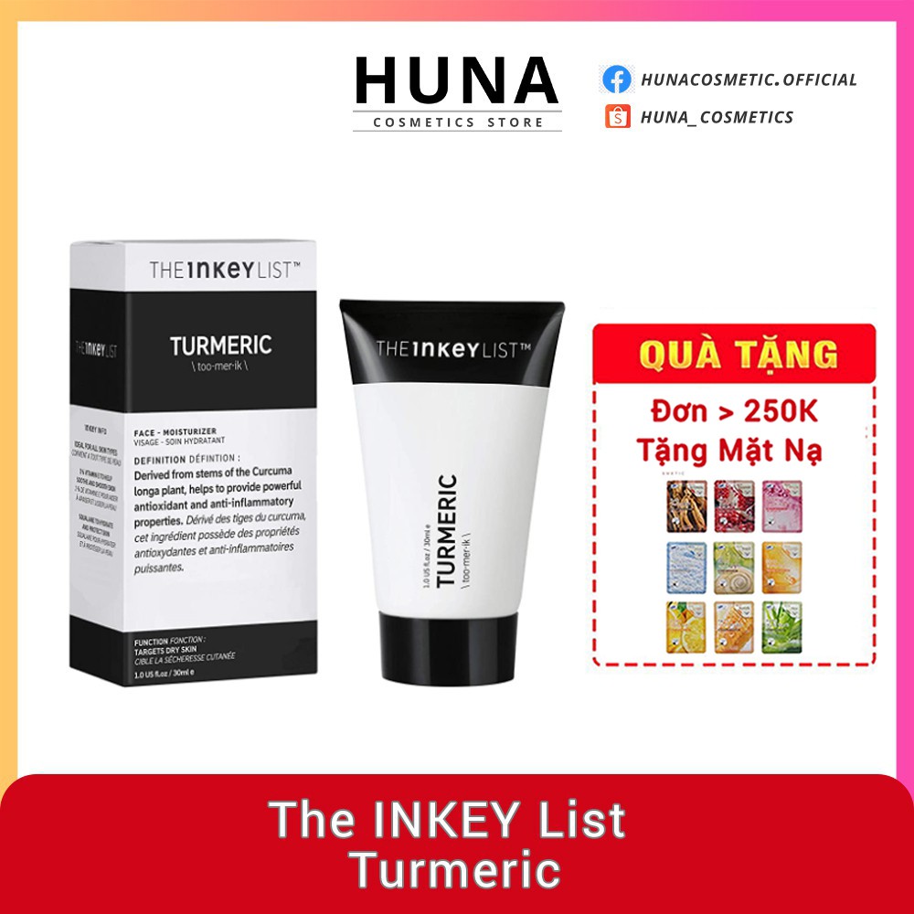 [BILL SEPHORA] KEM DƯỠNG THE INKEY LIST TURMERIC 30ML