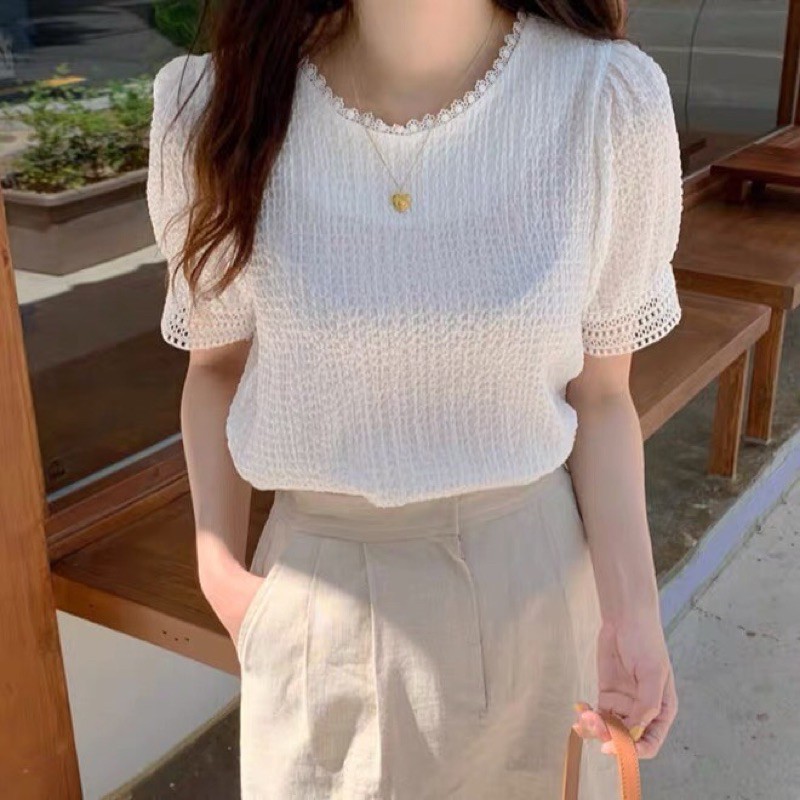 Áo kiểu tay ngắn
