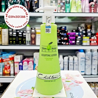 Gel tạo kiểu tóc xoăn Chihtsai, giúp tóc xoăn vào nếp, tạo độ bóng, mềm mượt tóc Chihtsai Sculpting Lotion Olive 250ml