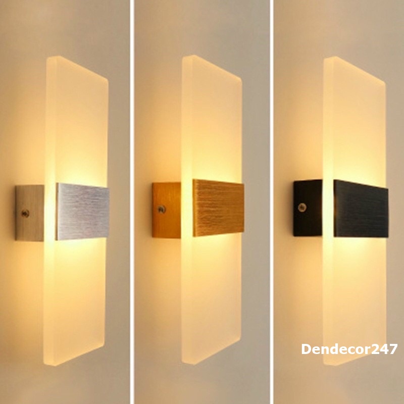Đèn Led gắn tường X685 ánh sáng 3 chế độ,kiểu mẫu hiện đại Trang trí phòng khách,p ngủ,Cầu Thang công xuất 12w