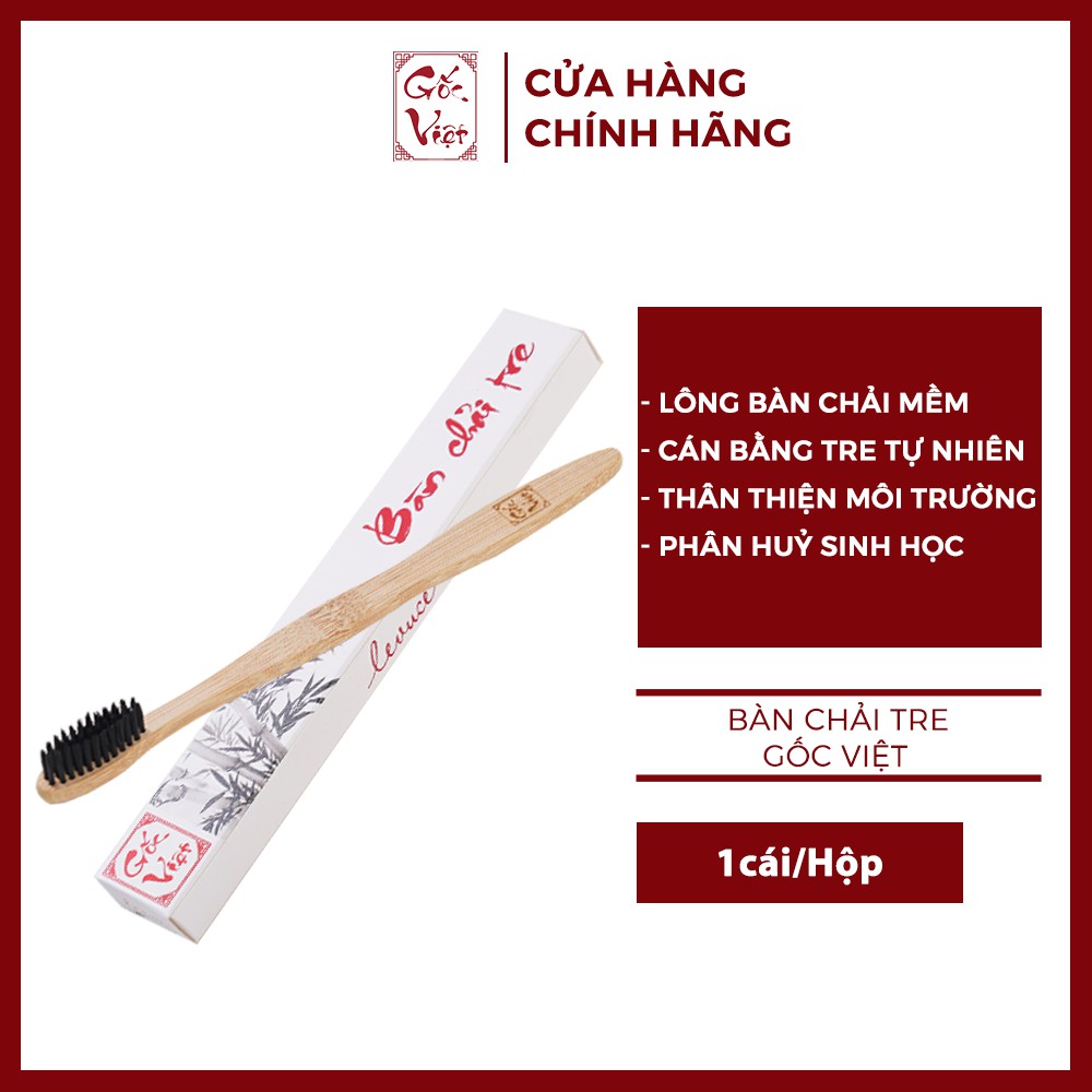 Bàn Chải Đánh Răng Than Tre Hoạt Tính Gốc Việt - Sợi Lông Dupont Siêu Mềm - Phân Hủy Sinh Học Thân Thiện Môi Trường