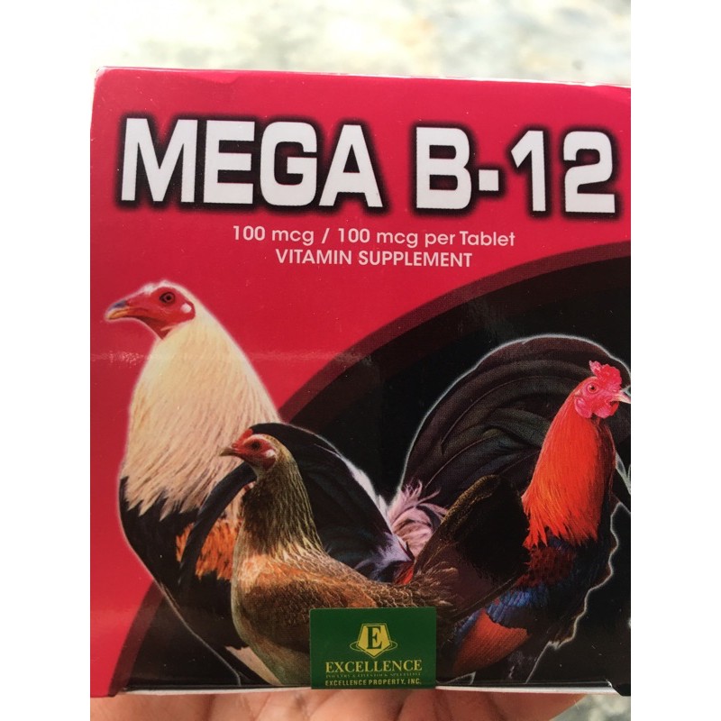 mega b12 Vitamin cho chiến kê