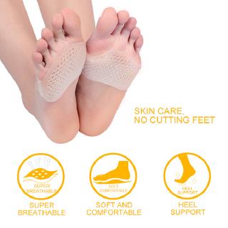 [Spot hot sale]  Soft and breathable silicone insole for forefoot / Miếng Lót Giày Nửa Bàn Chân Cho Nam Nữ