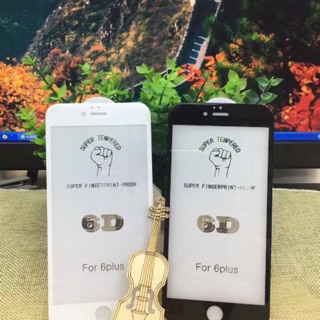 Miếng dán cường lực iPhone 6 Plus full màn hình hàng công ty