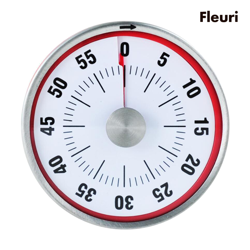 Đồng Hồ Hẹn Giờ Nấu Ăn Hình Tròn 3 Inch Tiện Dụng Cho Nhà Bếp