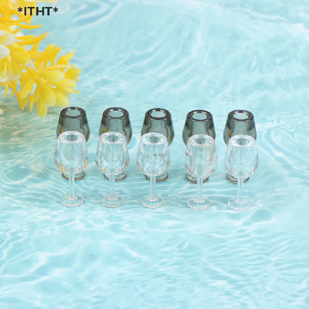 Bộ 5 Ly Rượu mini Tỉ Lệ 1: 12 Trang Trí Nhà Búp Bê